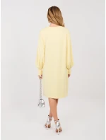 RV SK šaty A1059.17 svetložltá