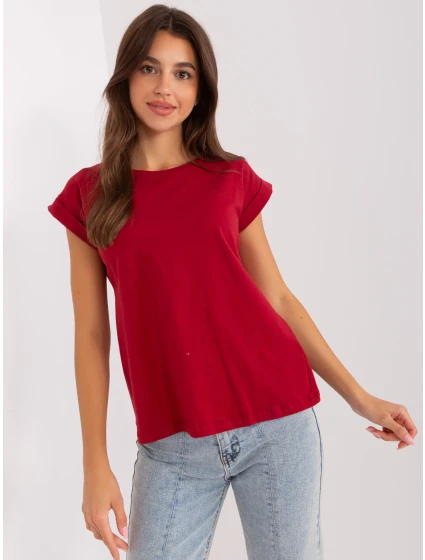 Tričko RV TS 4833.00X burgundy Tričko RV TS 4833.00X burgundy