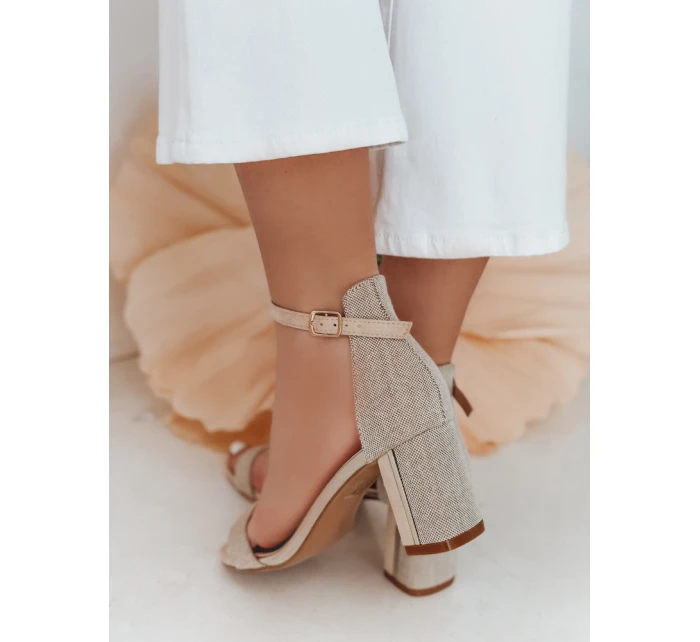 Dámske sandále SOFHEELS khaki stiletto FashionStreet ZY0792