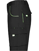 JN (62) Pracovní bermudy Color 02.X black/lime green model 22493009 - Daiber JN (62) Pracovní bermudy Color 02.X black/lime green model 22493009 - Daiber
