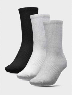 Pánske ponožky 4F H4L22-SOM303 šedé_biele_čierne