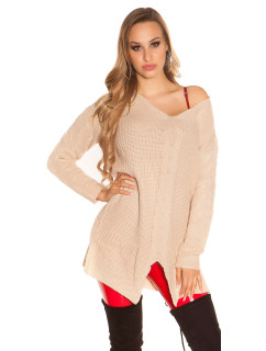 Trendy KouCla chunky XL knit jumper