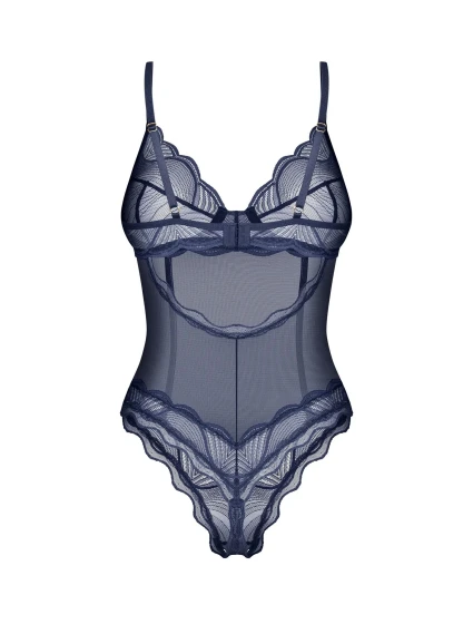 Dámské body Blue Teddy tm. modré  model 22022590 - Obsessive