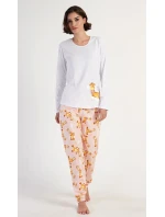 Dámske dlhé pyžamo Žirafa