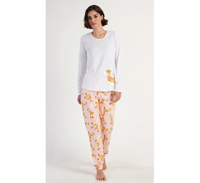 Dámske dlhé pyžamo Žirafa