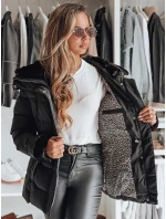 dámská prošívaná bunda černá Dstreet model 21990508 - FashionStreet dámská prošívaná bunda černá Dstreet model 21990508 - FashionStreet