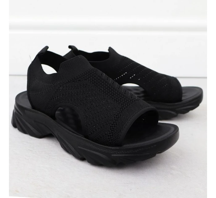 Dámské černé sandály model 21904827 - Potocki