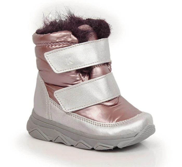 Nepromokavé sněhule s membránou na suchý zip Jr model 17829297 - Kornecki Nepromokavé sněhule s membránou na suchý zip Jr model 17829297 - Kornecki