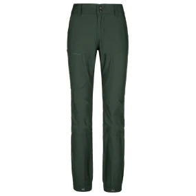 Dámske nohavice JASPER-W Tmavo zelená - Kilpi