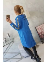 Mikina se zipem na zádech z džínoviny Mikina se zipem na zádech z džínoviny