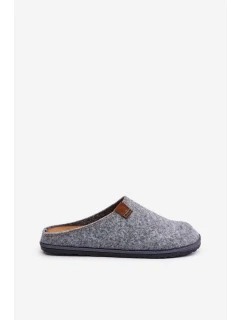 Pánské pantofle  šedé model 21677436 - Inblu