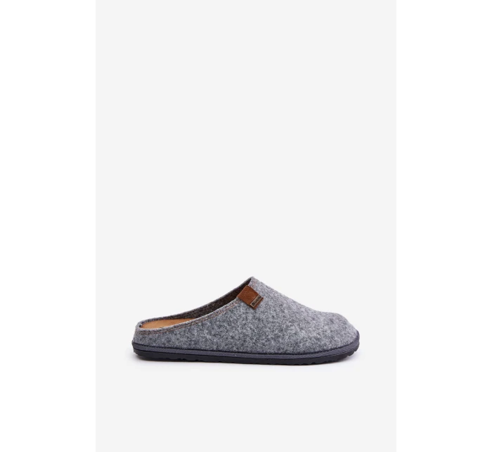 Kapcie Męskie Profilaktyczne Inblu SI000025 Szare