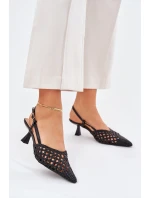 Lodičky S  A  Černé model 21689250 - Boto