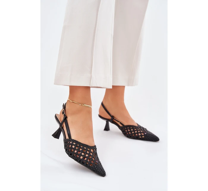 Lodičky S  A  Černé model 21689250 - Boto