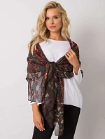 Závoj AT CH F106008 tmavohnedý