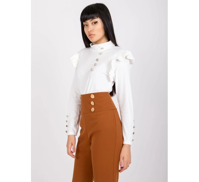 Halenka DHJ BZ model 17050062 bílá - FPrice Halenka DHJ BZ model 17050062 bílá - FPrice