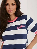 T shirt IT TS model 22076872 granatowy - FPrice T shirt IT TS model 22076872 granatowy - FPrice