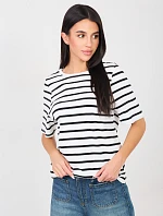 Tričko RV TS A1087.74 biele a čierne