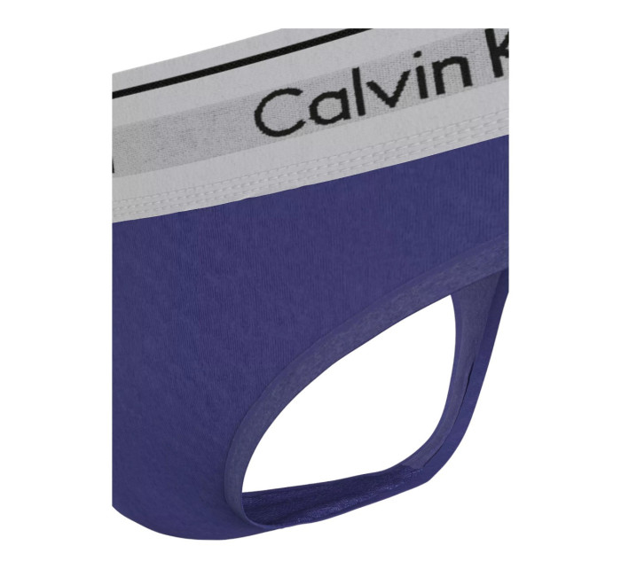 Calvin Klein Spodní prádlo Tanga 0000F3786EFPT Navy Blue