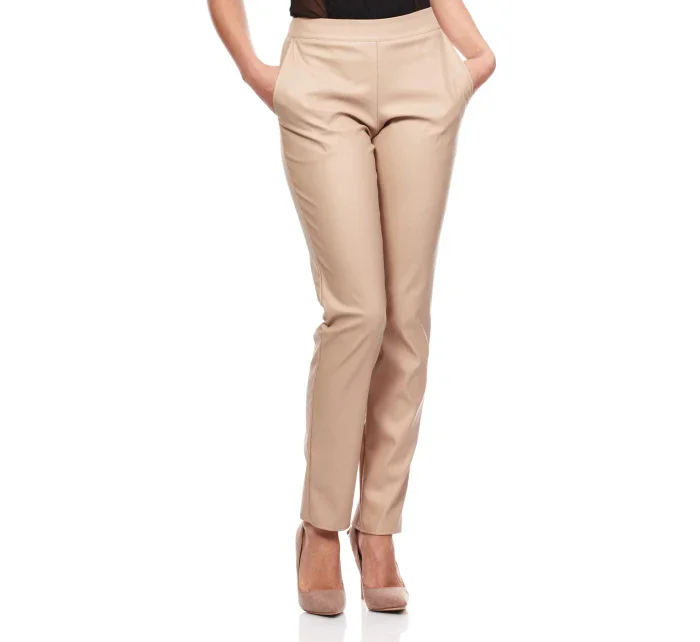 Dámske nohavice M144 béžové - Moe