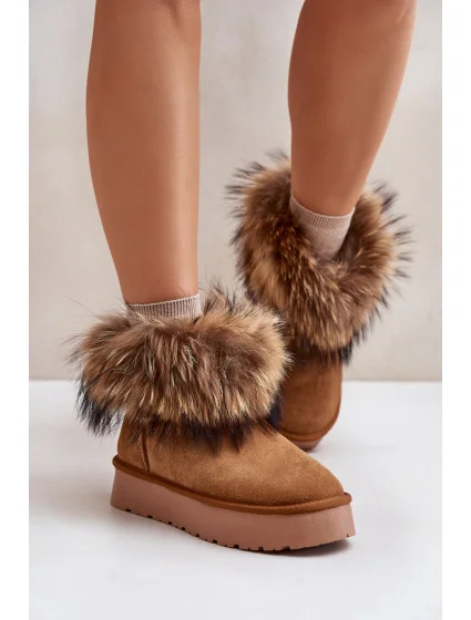 Snehové topánky model 202614 Krok vo veľkom štýle Snehové topánky model 202614 Krok vo veľkom štýle