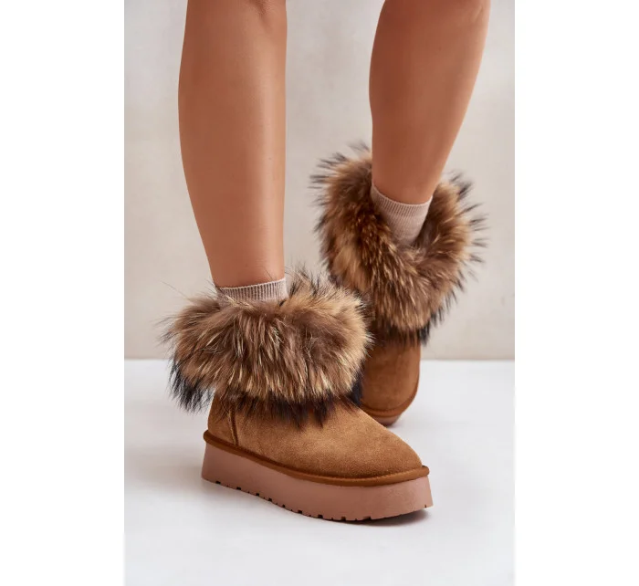 Snehové topánky model 202614 Krok vo veľkom štýle Snehové topánky model 202614 Krok vo veľkom štýle