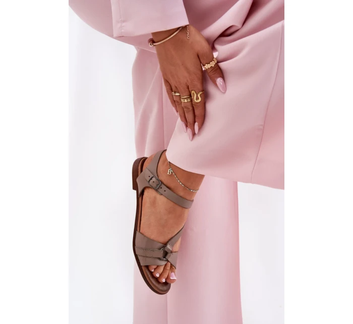 Sandále model 213469 Krok vo veľkom štýle