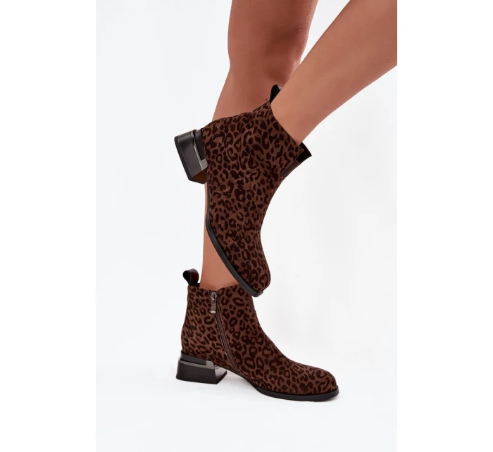 Topánky na podpätku model 220201 Step in style Topánky na podpätku model 220201 Step in style