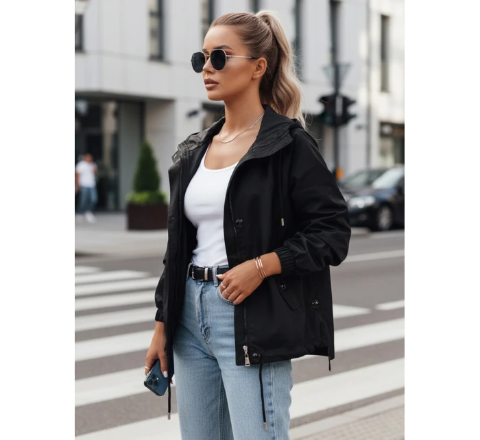 Kurtka damska przejściowa czarna model 22011479 - FashionStreet