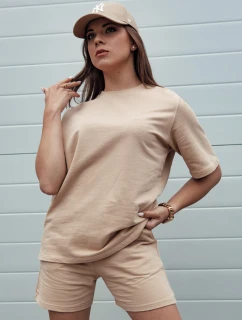 Dámske tričko SWAN béžové FashionStreet RY2534