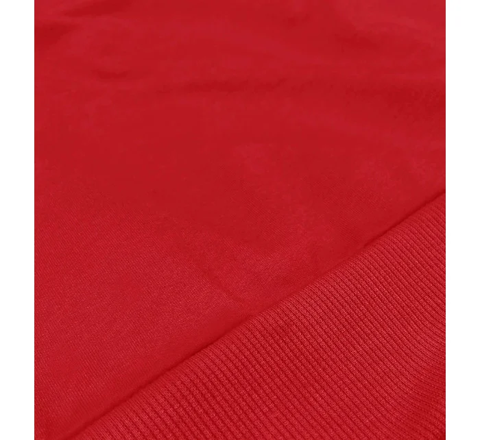 Dámska tenká červená krátka mikina (8B938-18) Dámska tenká červená krátka mikina (8B938-18)