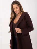 Kabát MJ SK H5031.93 tmavohnedý