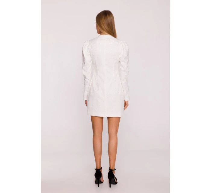 M881 Žakárové sako - krémové M881 Žakárové sako - krémové