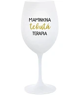 LIEKOVÁ TERAPIA PRE MAMINKY - pohár na biele víno 350 ml