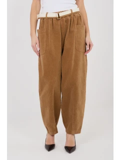 Šnúrové nohavice model 225424 Rue Paris