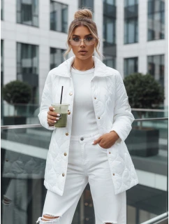 Dámska prešívaná bunda RATIA ecru FashionStreet TY3613