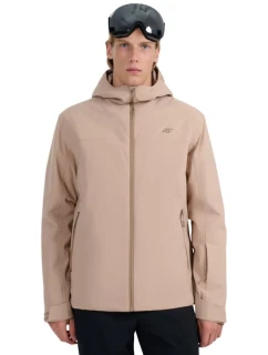 Pánská lyžařská bunda  beige WAW25TTJA 83S pánské model 21720648 - 4F