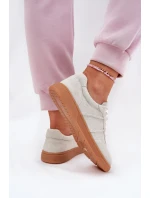 Semišové Nízké Tenisky Dámské Šedé model 21691159 - EVENTO