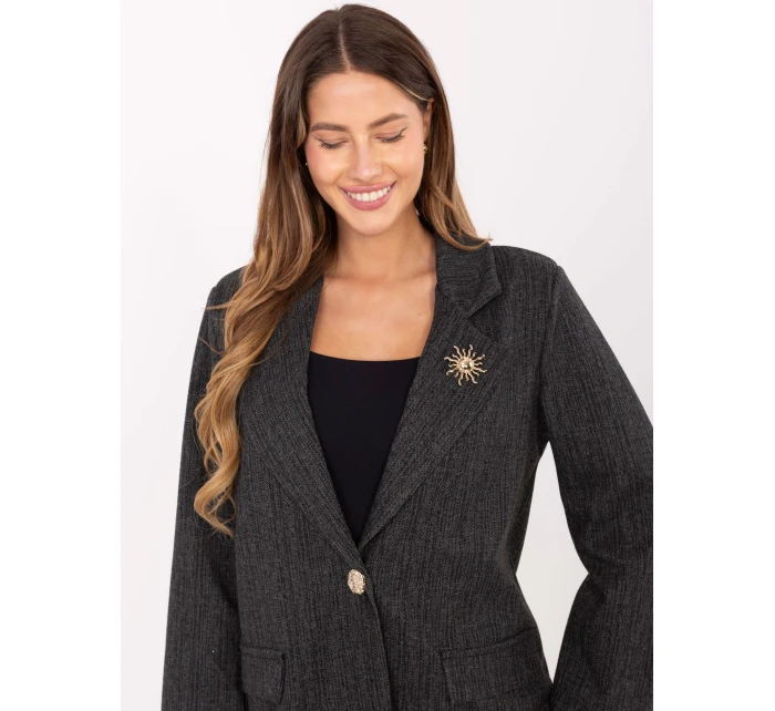 IT MA bunda FL8315.02P grafitová