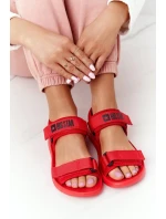 Women's Sport Sandals Big Star HH274A027 Red Women's Sport Sandals Big Star HH274A027 Red