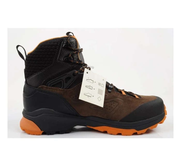 Aku pánska turistická členková obuv Reactive Gore-tex hnedá