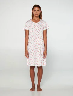 Noční košile s krátkými rukávy model 19698667 - Vamp