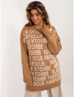 Sweter BA SW model 20280466 camelowy - FPrice
