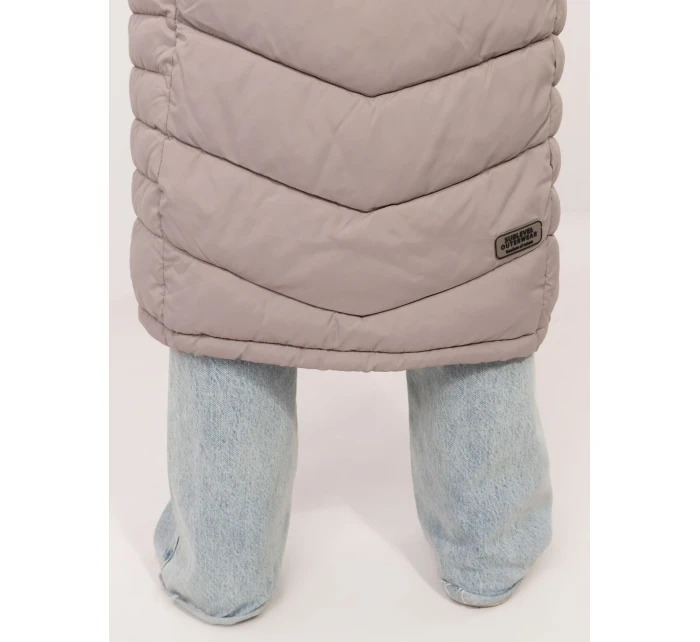 Kabát D51160XB44540A1 tmavo lila Kabát D51160XB44540A1 tmavo lila