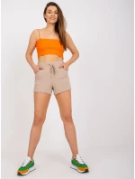 Šortky model 17404313 béžové - FPrice
