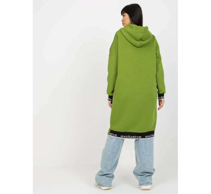 Dámska mikina RV BL 6832.10 svetlo zelená