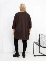 Bluzka RV BZ model 21818977 ciemny brązowy - FPrice Bluzka RV BZ model 21818977 ciemny brązowy - FPrice