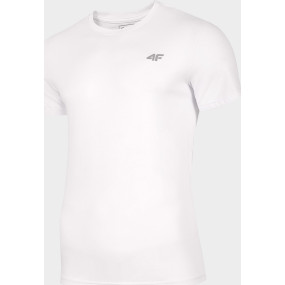 Pánske bavlnené tričko 4F TSM300 Biele