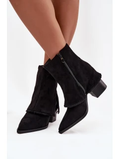 Topánky na podpätku model 219241 Krok vo veľkom štýle