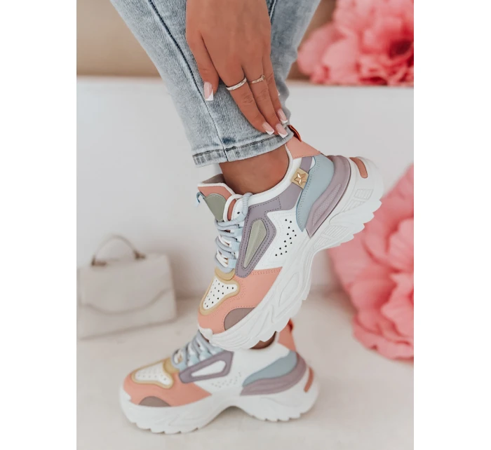 Dámske tenisky na platforme CELESTIC mix FashionStreet ZY0820